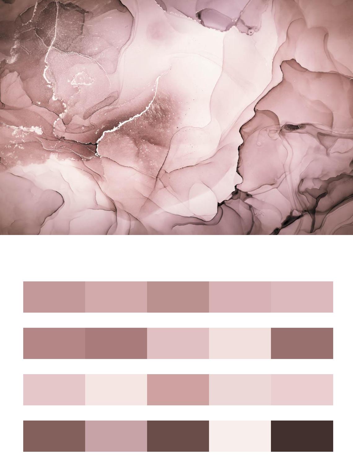Розовые чернила флюид цвета