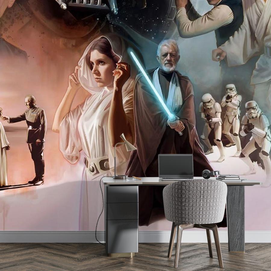 фотообои плакат звездные войны 12-1235