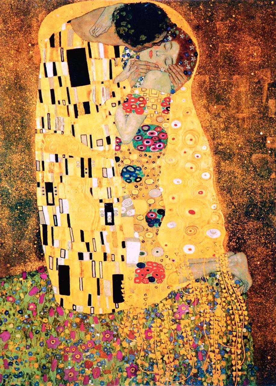 фотообои поцелуй климт 7-823