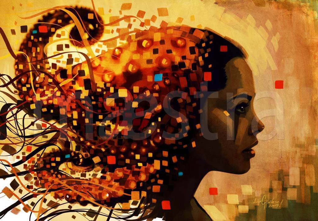 портреты в стиле абстракционизма 1-104