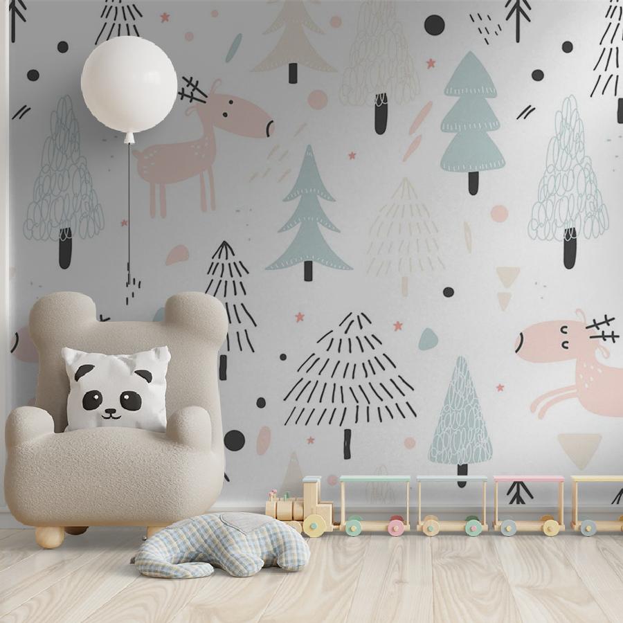 фотообои лес фон 12-708