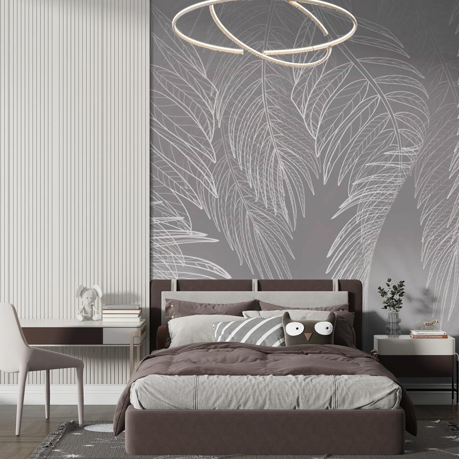 фотообои в гостиную листья на кофейном фоне 13-656 фотообои в гостиную листья на кофейном фоне 13-656