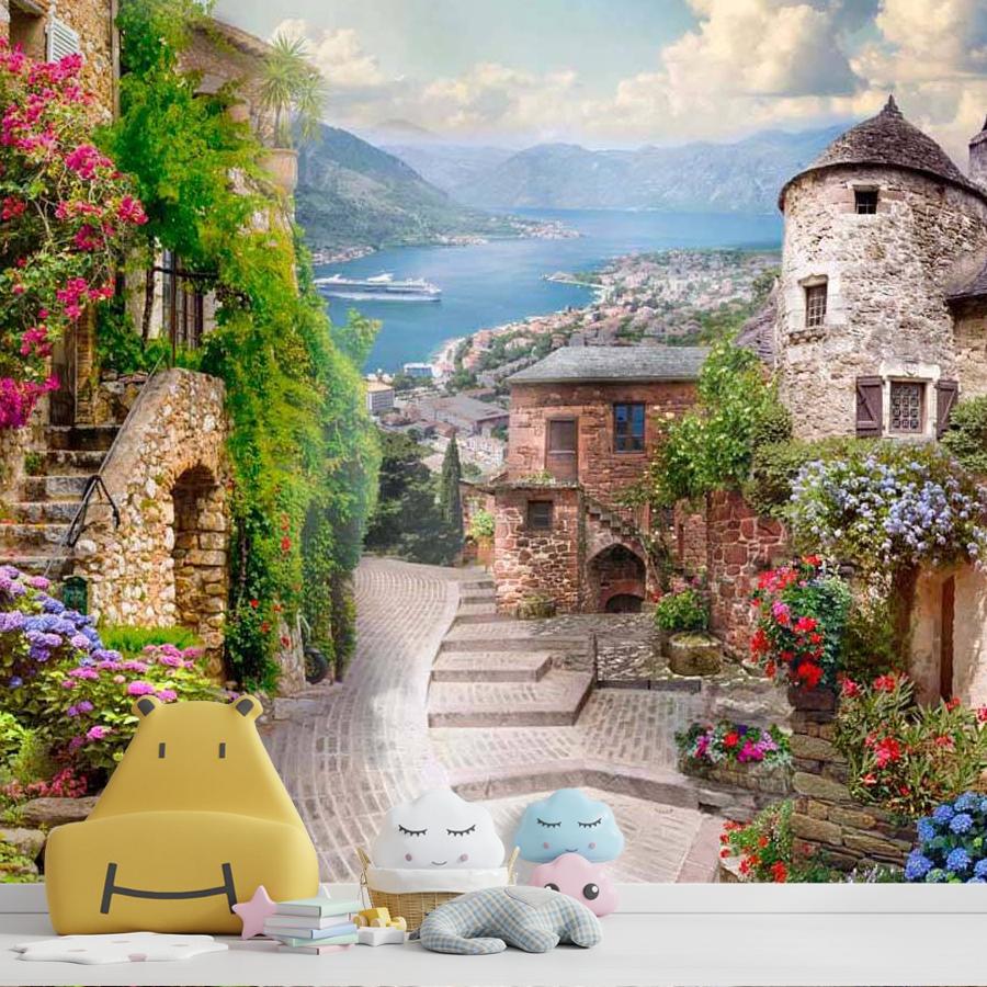 фотообои улица к морю 7-230 фотообои улица к морю 7-230