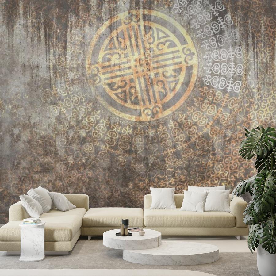 фотообои узор шанырак 14-1147 фотообои узор шанырак 14-1147