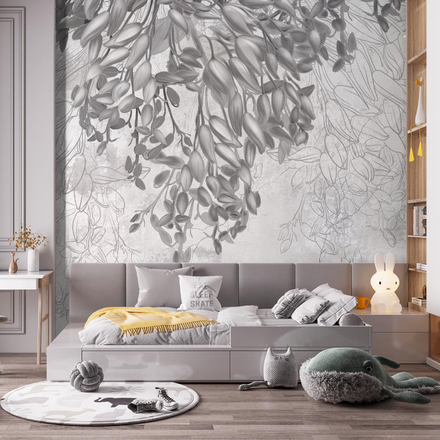 фотообои 3д кампсисы в бутонах 10-936