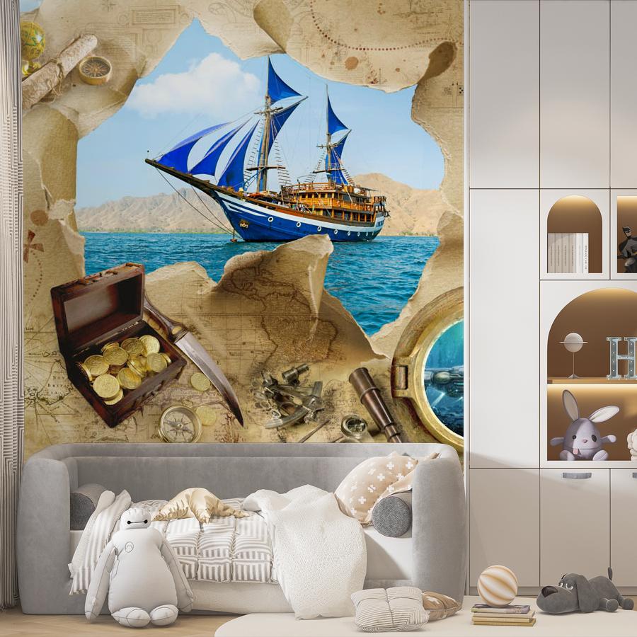 фотообои пиратский сюжет 19-0051 фотообои пиратский сюжет 19-0051