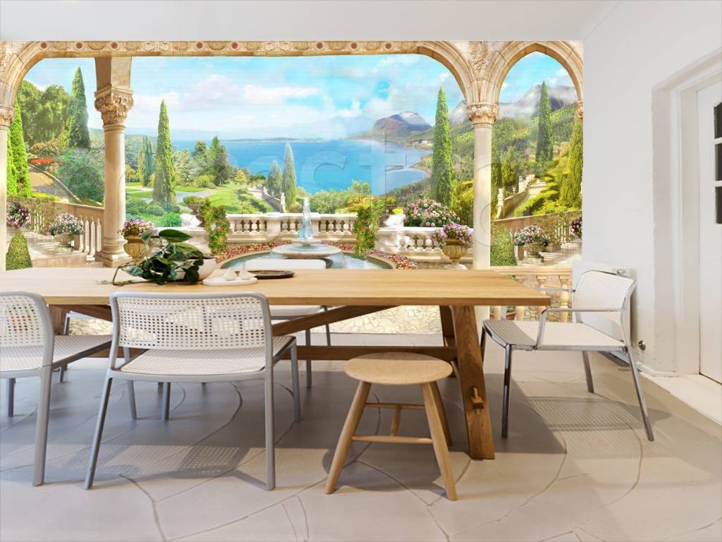 фонтан в парке 3-019