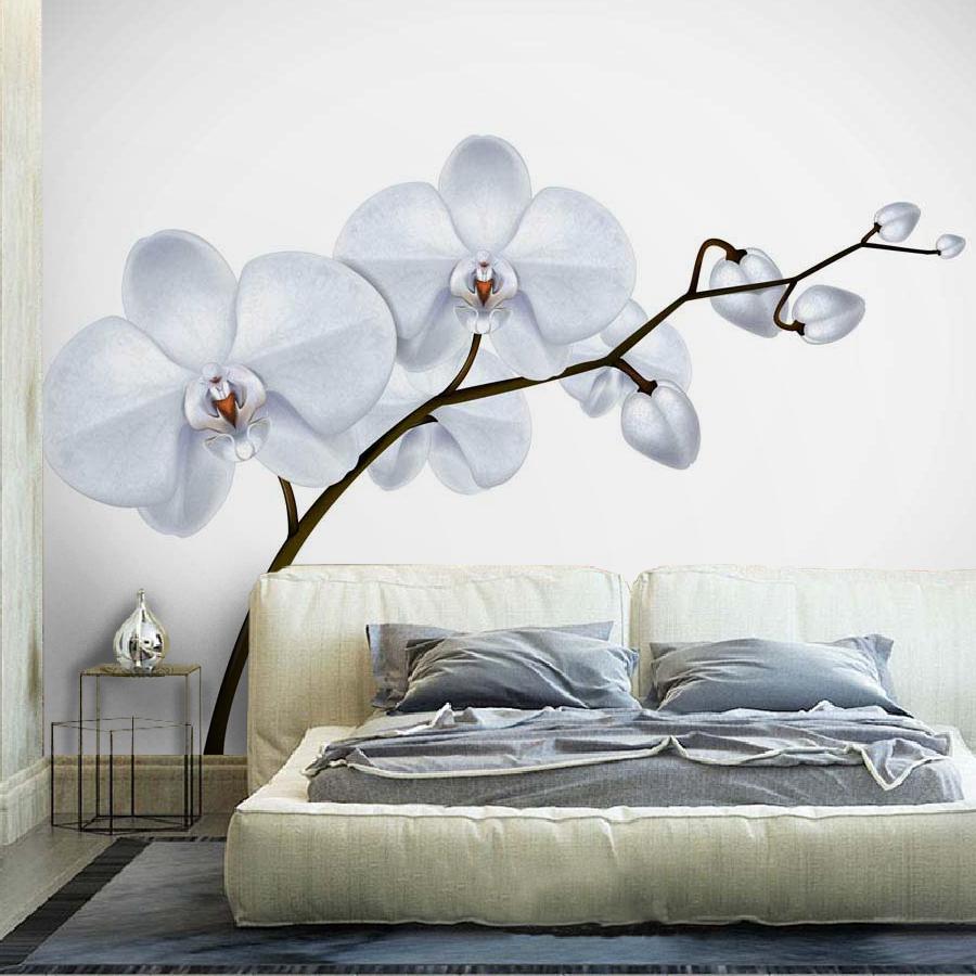 фотообои белая орхидея художественная 10-156