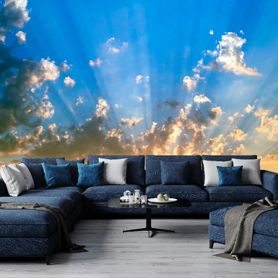 фотообои предзакатное небо 9-398