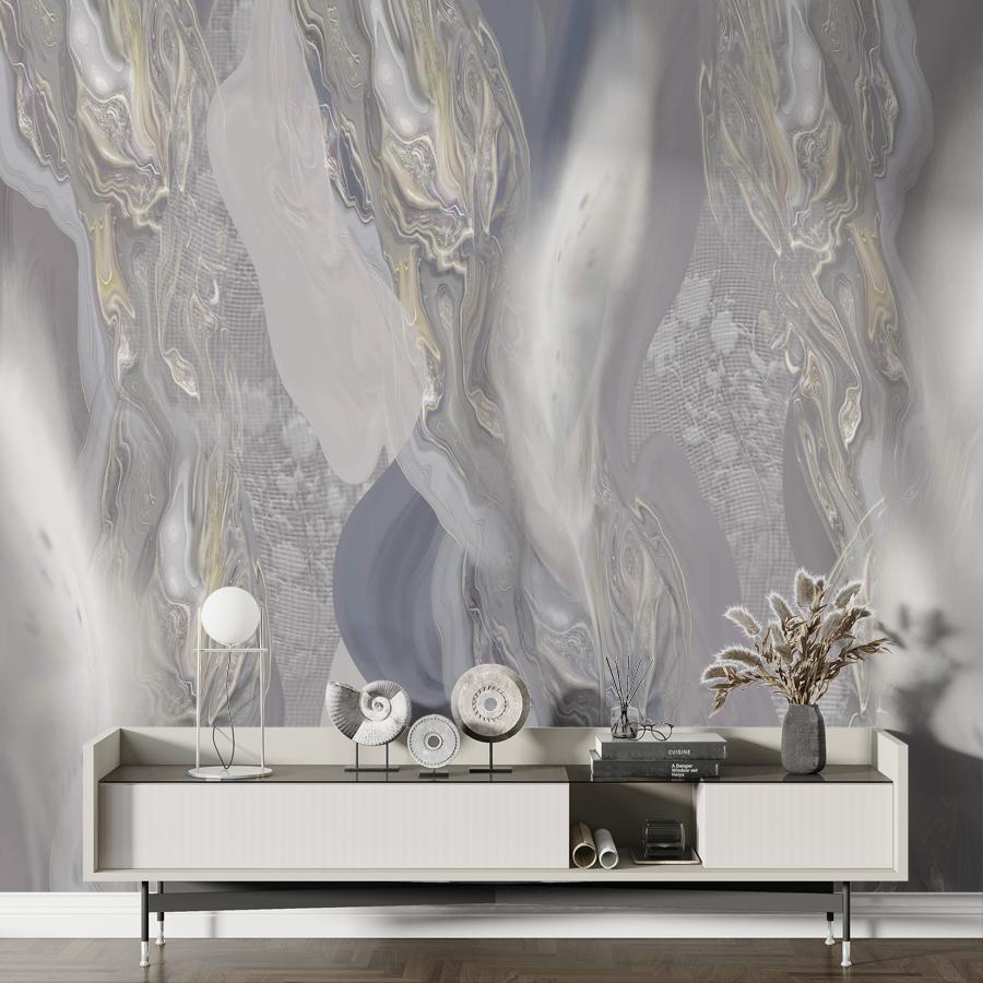 фотообои абстракция серая