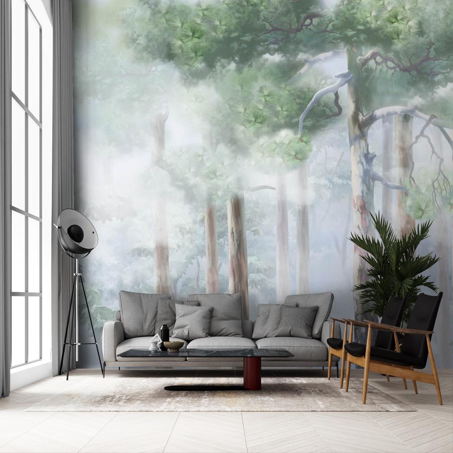 фотообои сосновый лес 13-631 фотообои сосновый лес 13-631