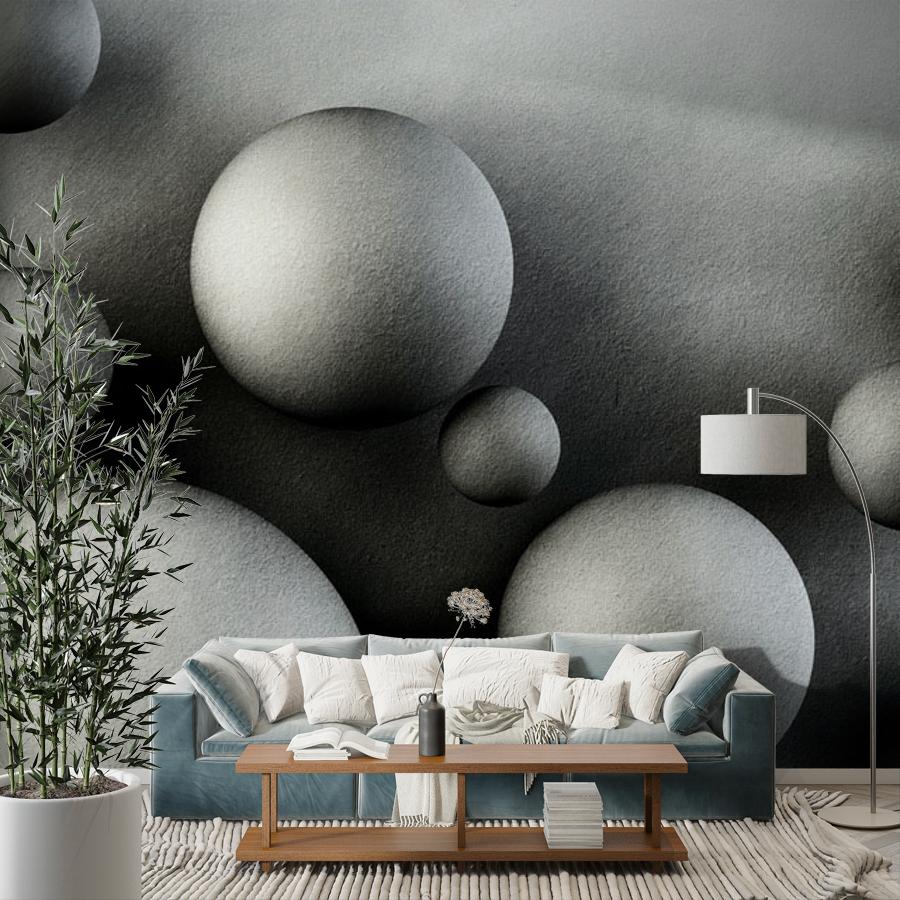 фотообои 3д  бежевые цветочки 10-627 фотообои 3д  бежевые цветочки 10-627