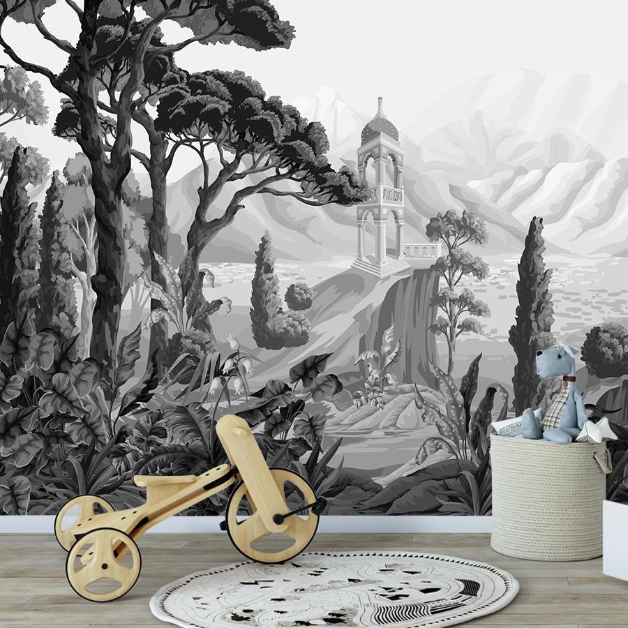 фотообои пейзаж лес 9-1966