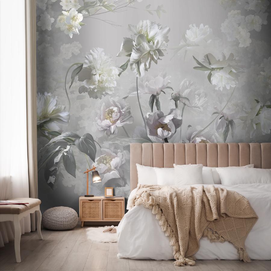 фотообои букет с пионами 13-1117