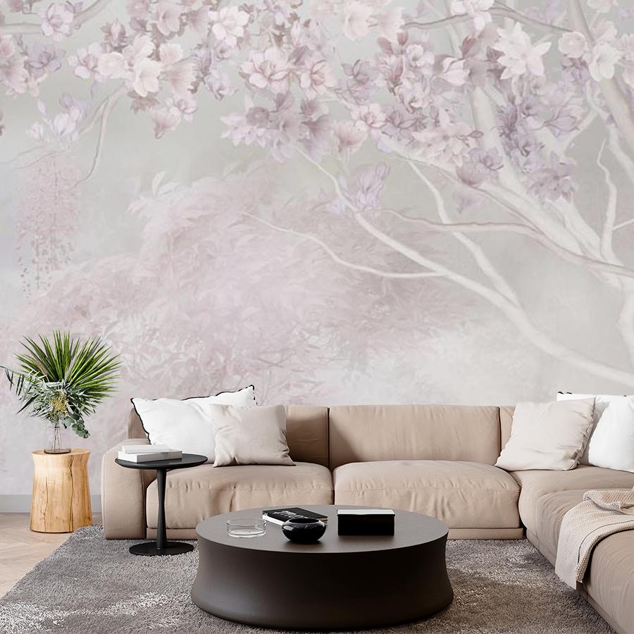 фотообои цветущий сказочный сад 13-446