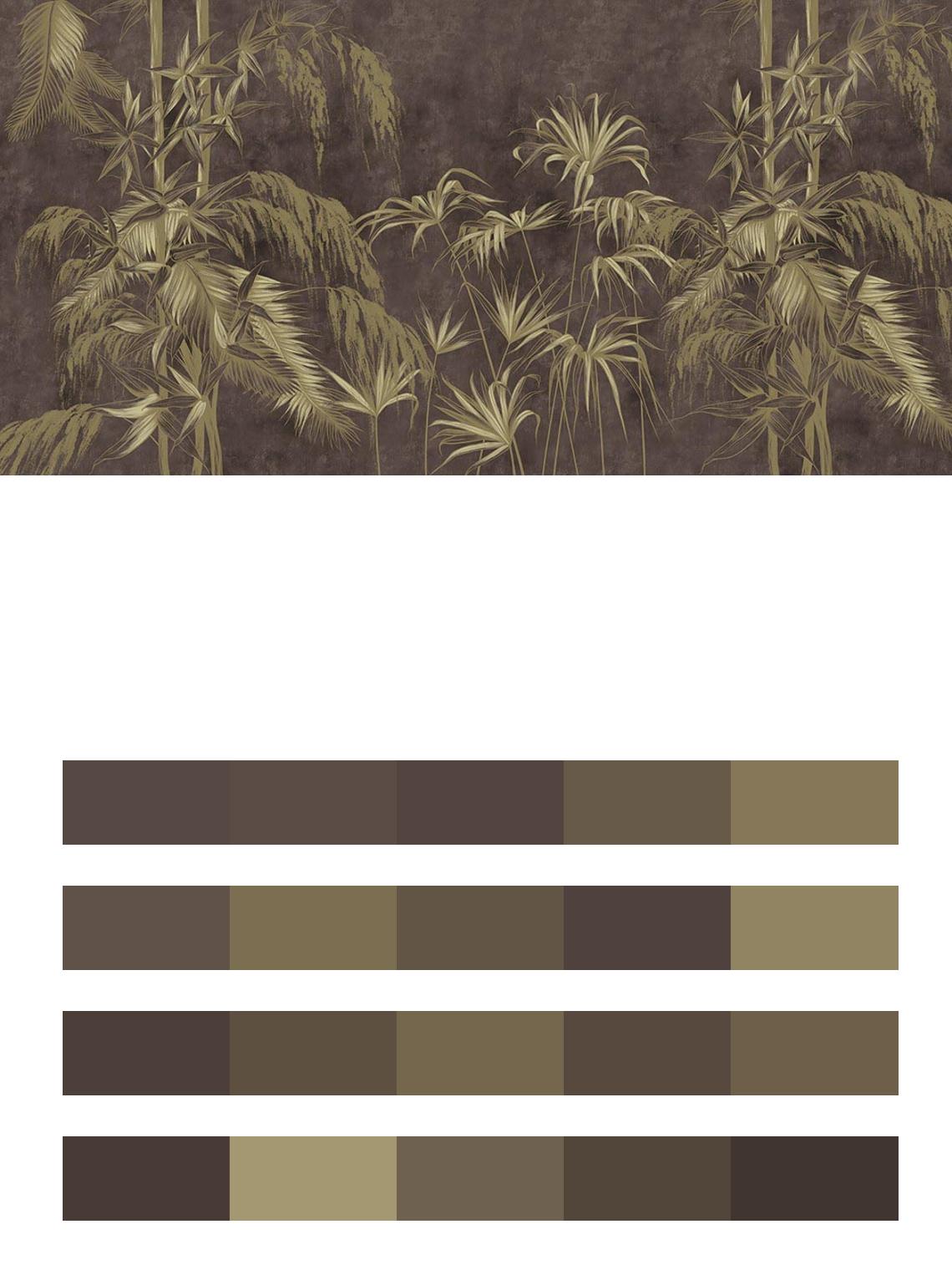 Листья пальмы фоновые цвета