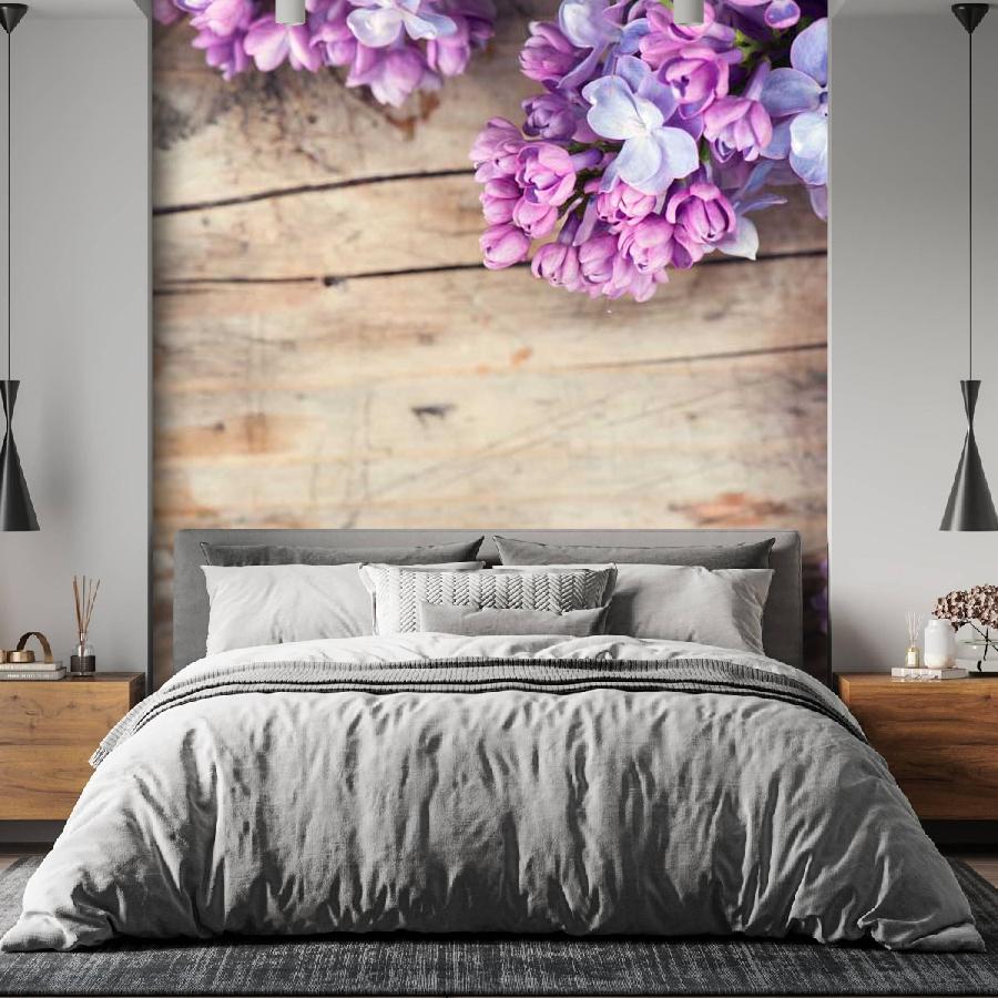 фотообои красивая ветка сирени 10-058