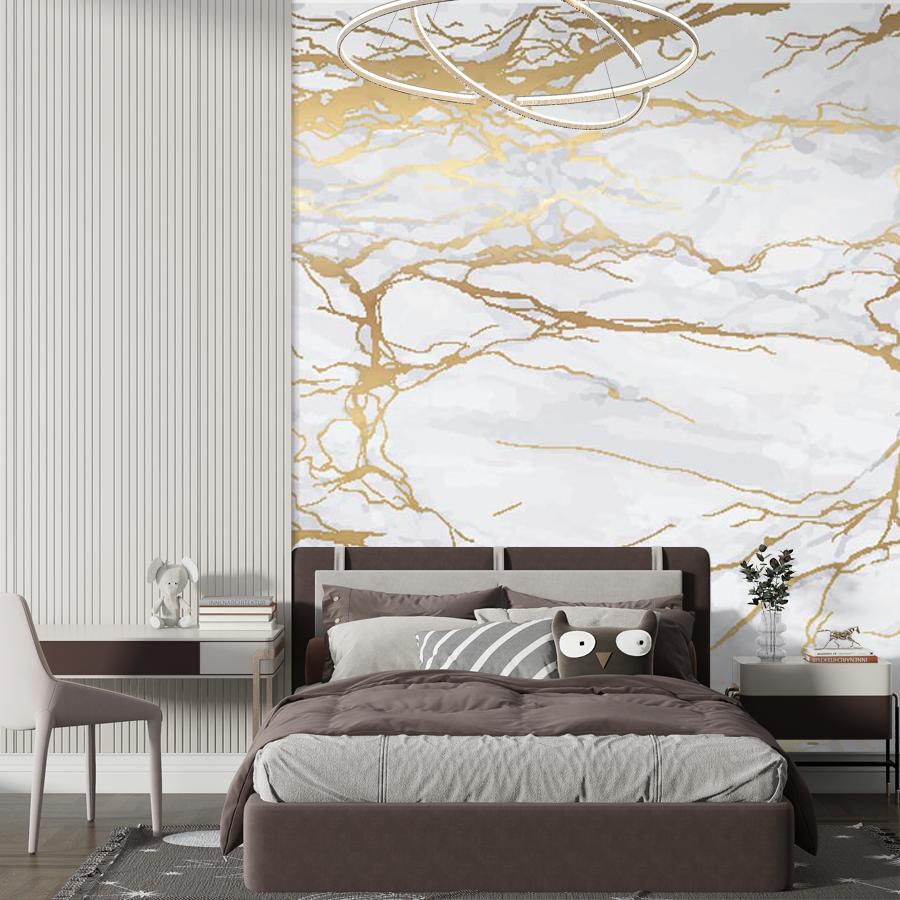 фотообои золотая паутина 9-954