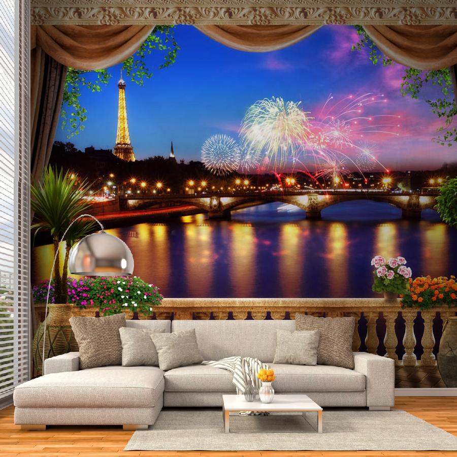 фотообои вечерний салют 19-0200