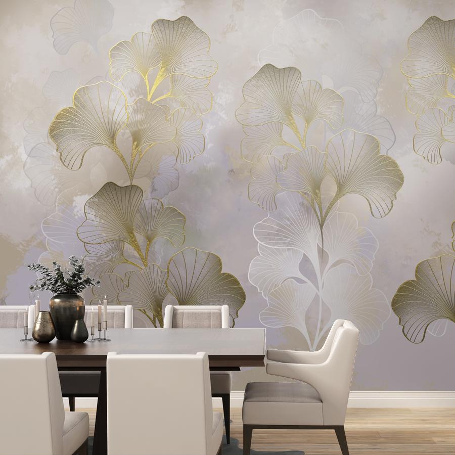 фотообои листья гингко билоба 13-1045