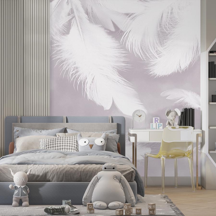 фотообои перья на пудровом фоне 14-796 фотообои перья на пудровом фоне 14-796