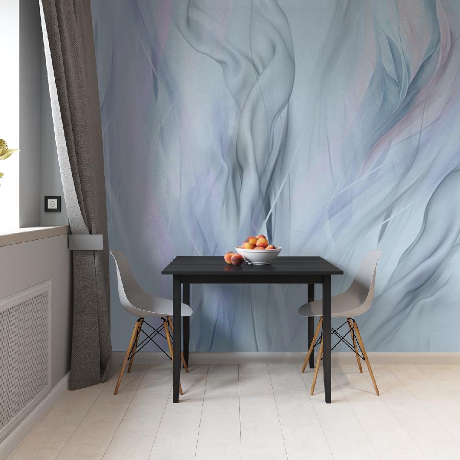 фотообои нежно голубое пламя 13-787