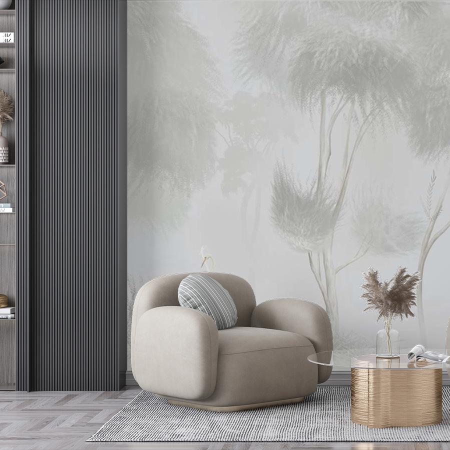 фотообои белые цапли под деревом