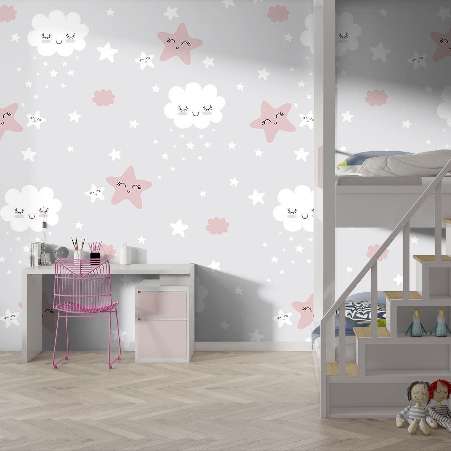 фотообои облака на сером 12-762