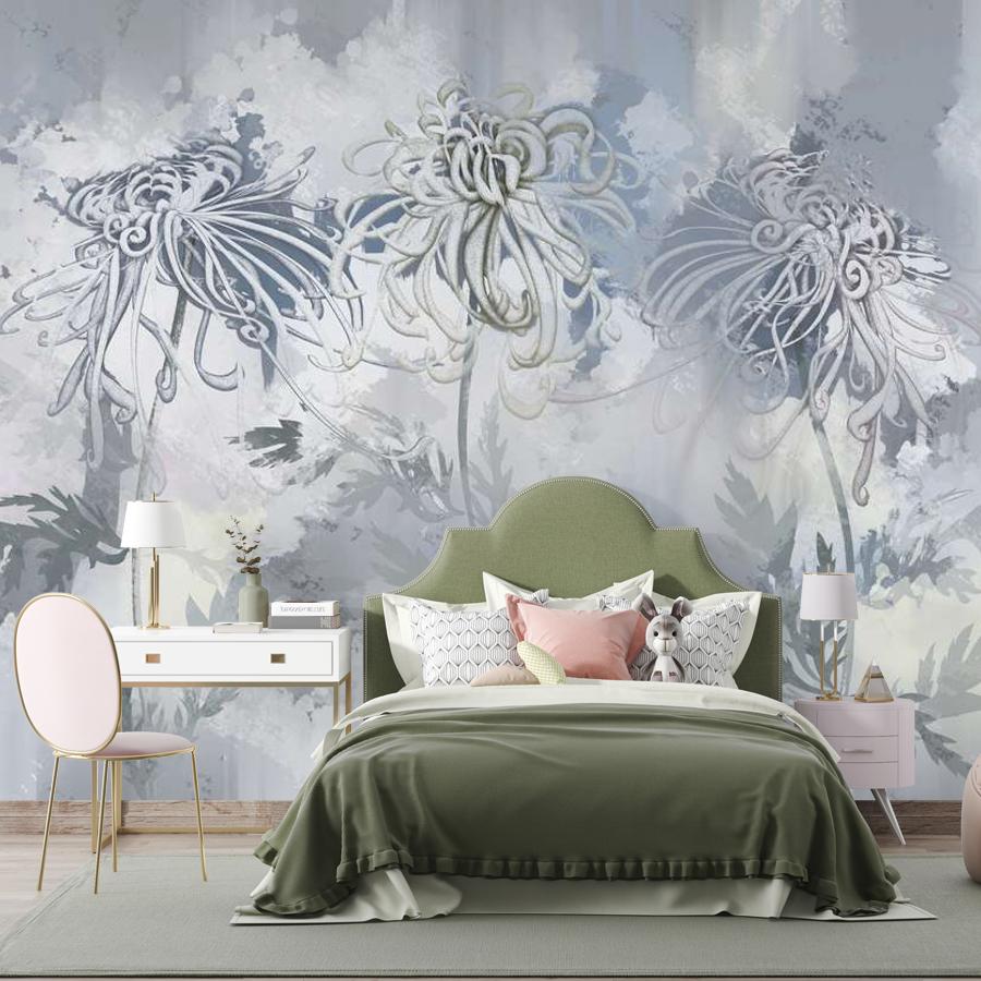 фотообои цветочная абстракция 13-1009