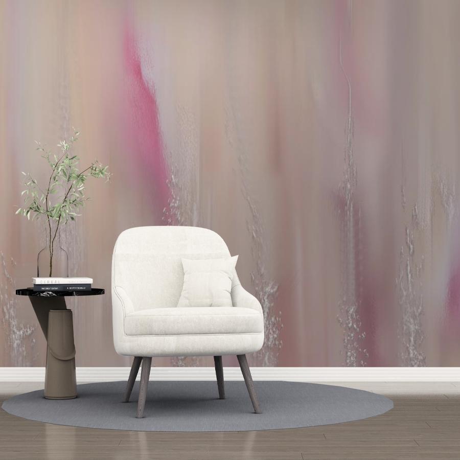 фотообои розово-бежевый гардиент 13-515