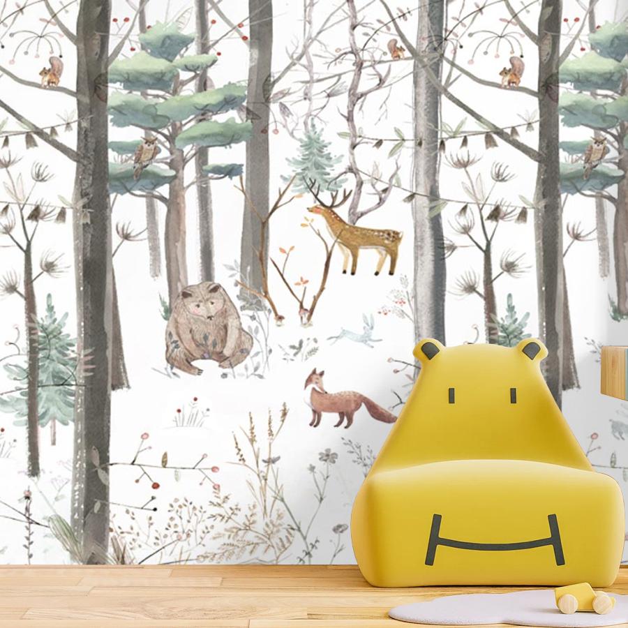 фотообои зимний лес 12-941