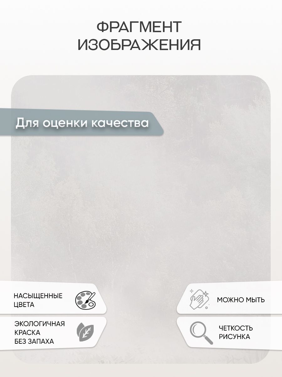 Фотообои «Деревья в тумане на рассвете» 13-903 — крупный план