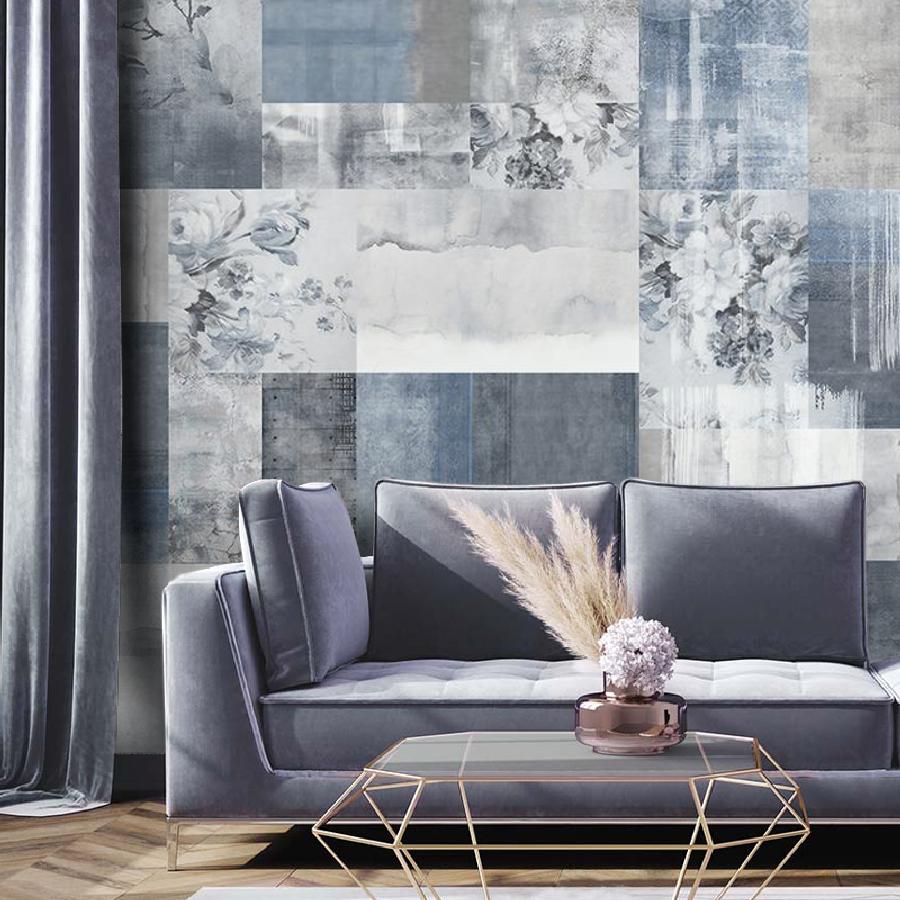 фотообои винтаж гранж цветов 9-1260