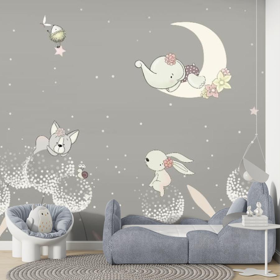 фотообои одуванчики под луной 14-532 фотообои одуванчики под луной 14-532