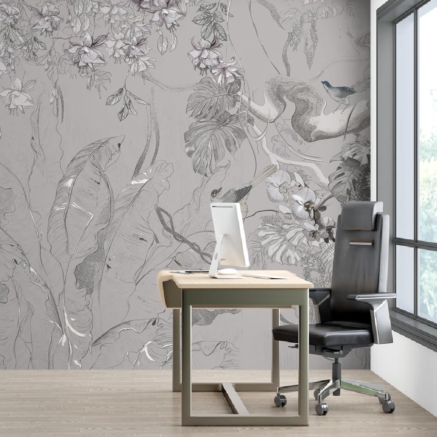 фотообои абстракция тропическая 13-1038