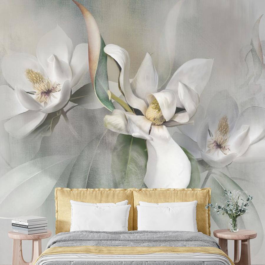 фотообои акварельные ирисы 13-413