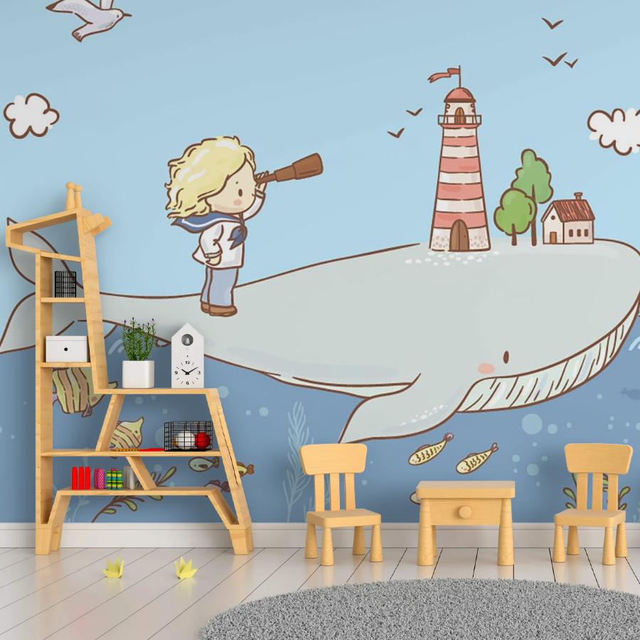 фотообои маленький моряк 12-1163