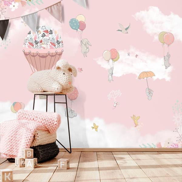 фотообои зайчики в облаках 14-033 фотообои зайчики в облаках 14-033