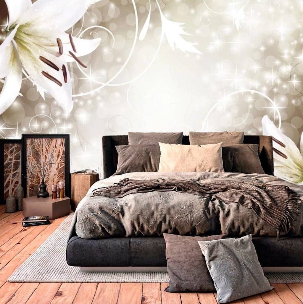 лилии цветы 15-738