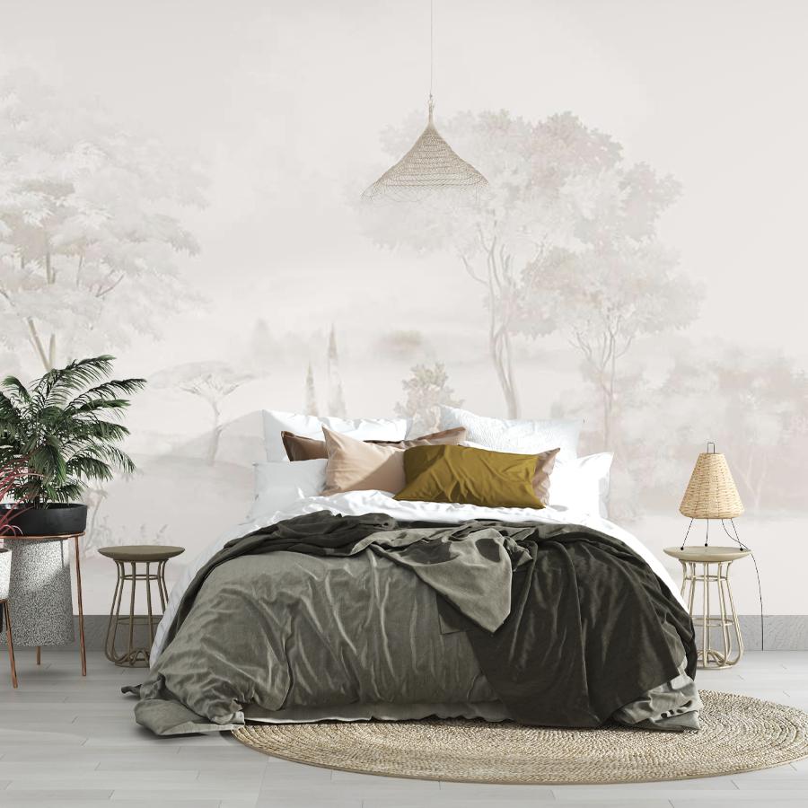 фотообои лес фоновый 13-1069