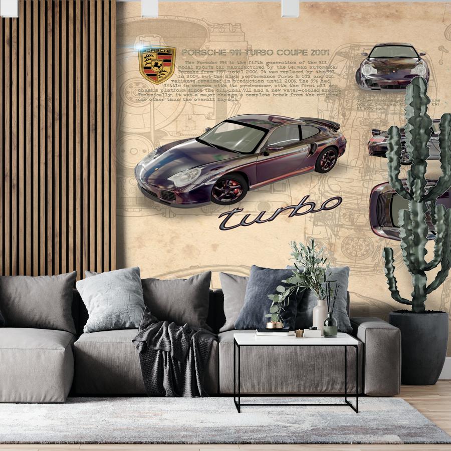 фотообои порше 911 turbo 14-1384