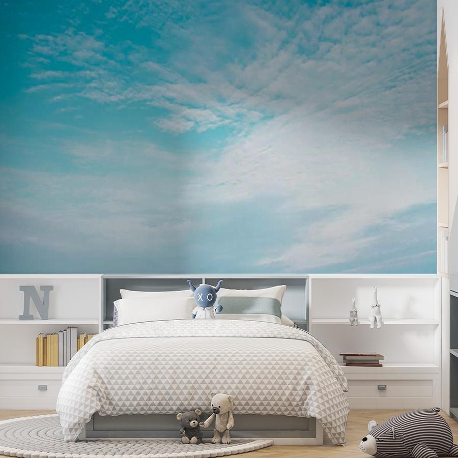 фотообои пепельное небо уходящее вдаль 9-397