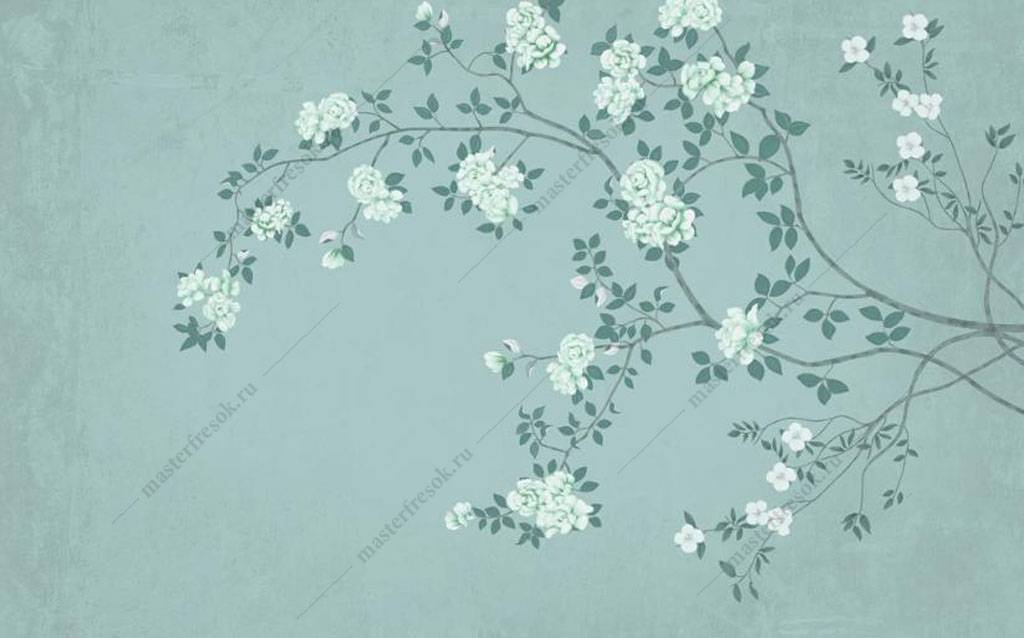 шинуазри магнолия 15-962