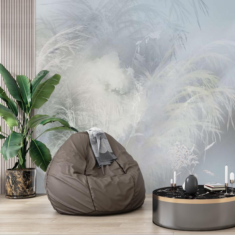 фотообои чудесный будкет из пушистых листьев 13-996