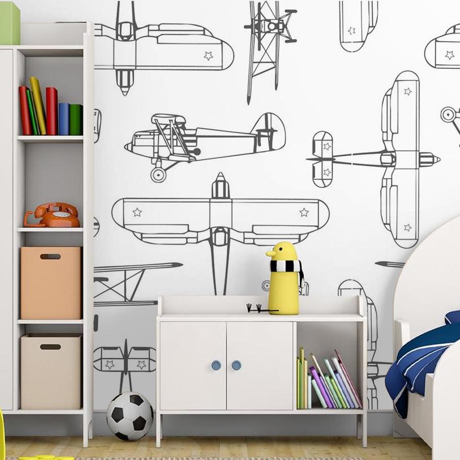 Фотообои и фотообои самолеты рисунок 12-748