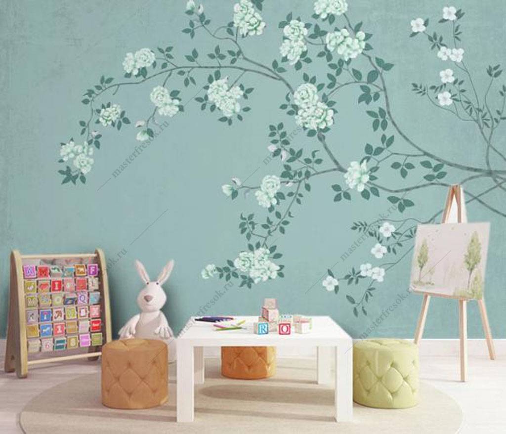 шинуазри магнолия 15-962