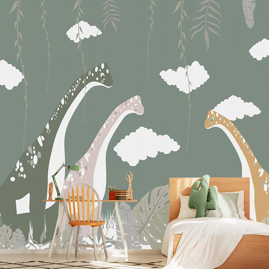фотообои сказочные динозавры в детскую 14-741