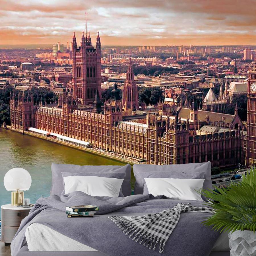 фотообои вид с балкона на лондон 9-458
