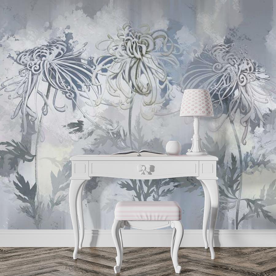 фотообои цветочная абстракция 13-1009