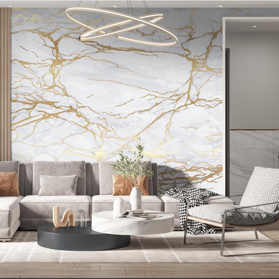 фотообои золотая паутина 9-954